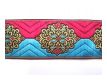 Edle Borte Pink T�rkis Altgold