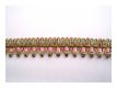 Zarte Gimpe Altgold-Rosa