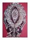 Tolle Applikation Gestickt zum Aufb�geln Bronze